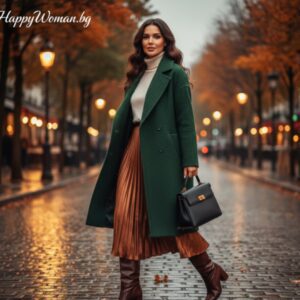 Как да комбинираме ботуши и палта за перфектна есенна визия