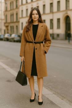 Как да комбинираме оверсайз палто с елегантен стил