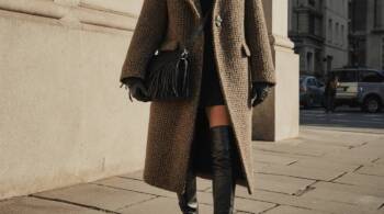 Как да комбинираме оверсайз палто с елегантен стил