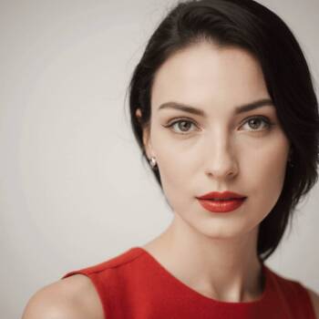 Как да носим стилно червено червило през деня