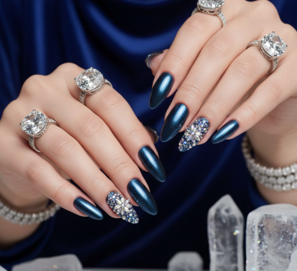 Най-красивите зимни маникюри за 2025