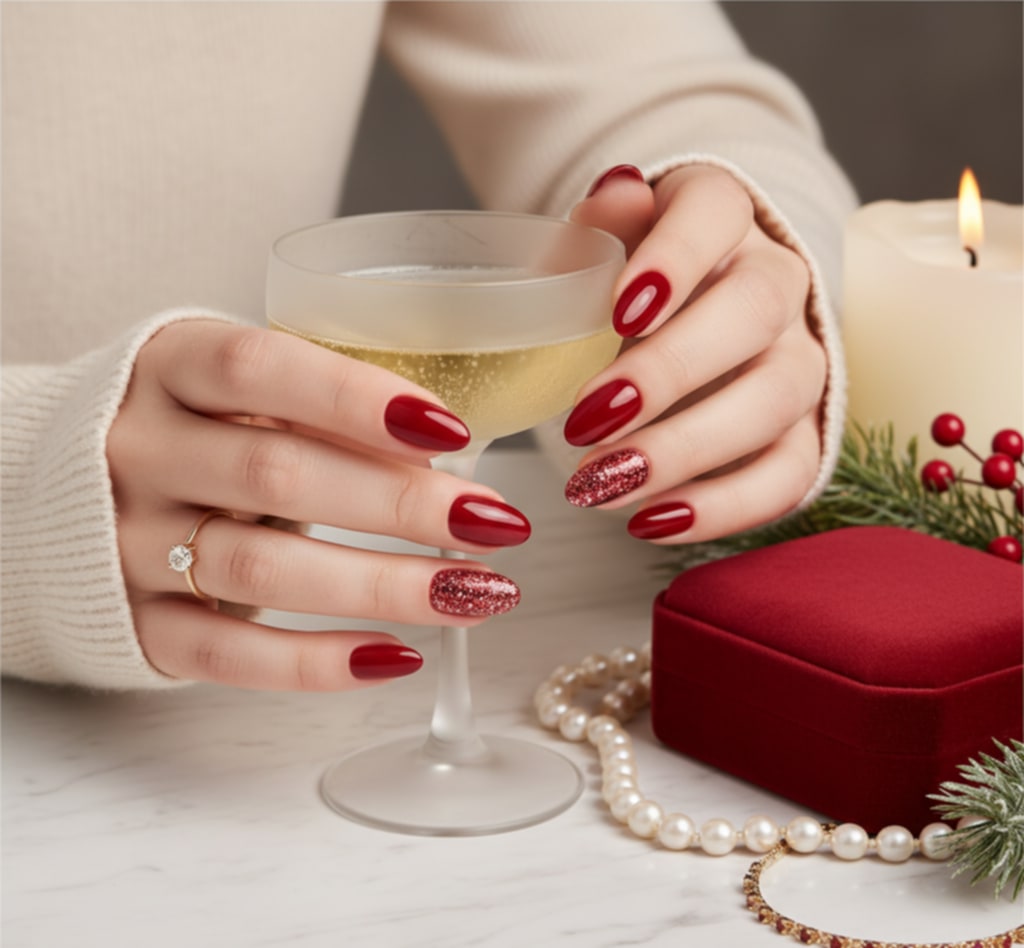 Най-красивите зимни маникюри за 2025