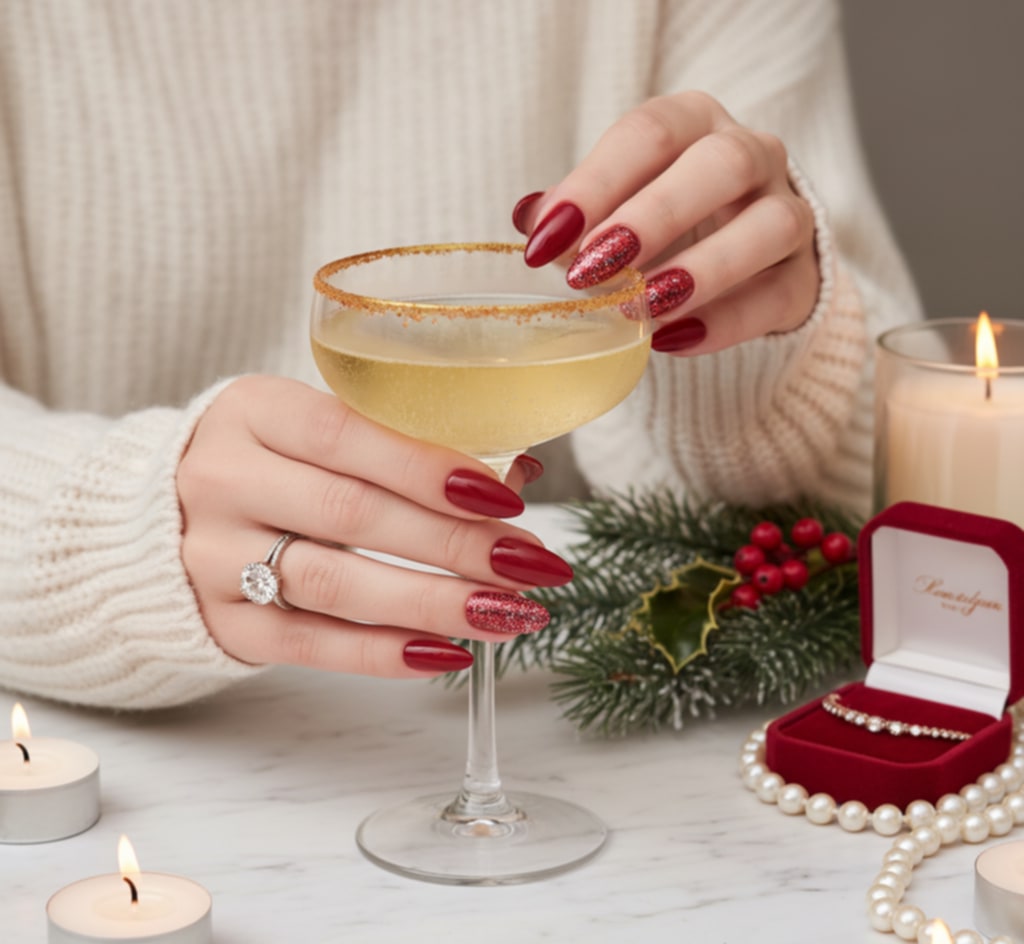 Най-красивите зимни маникюри за 2025