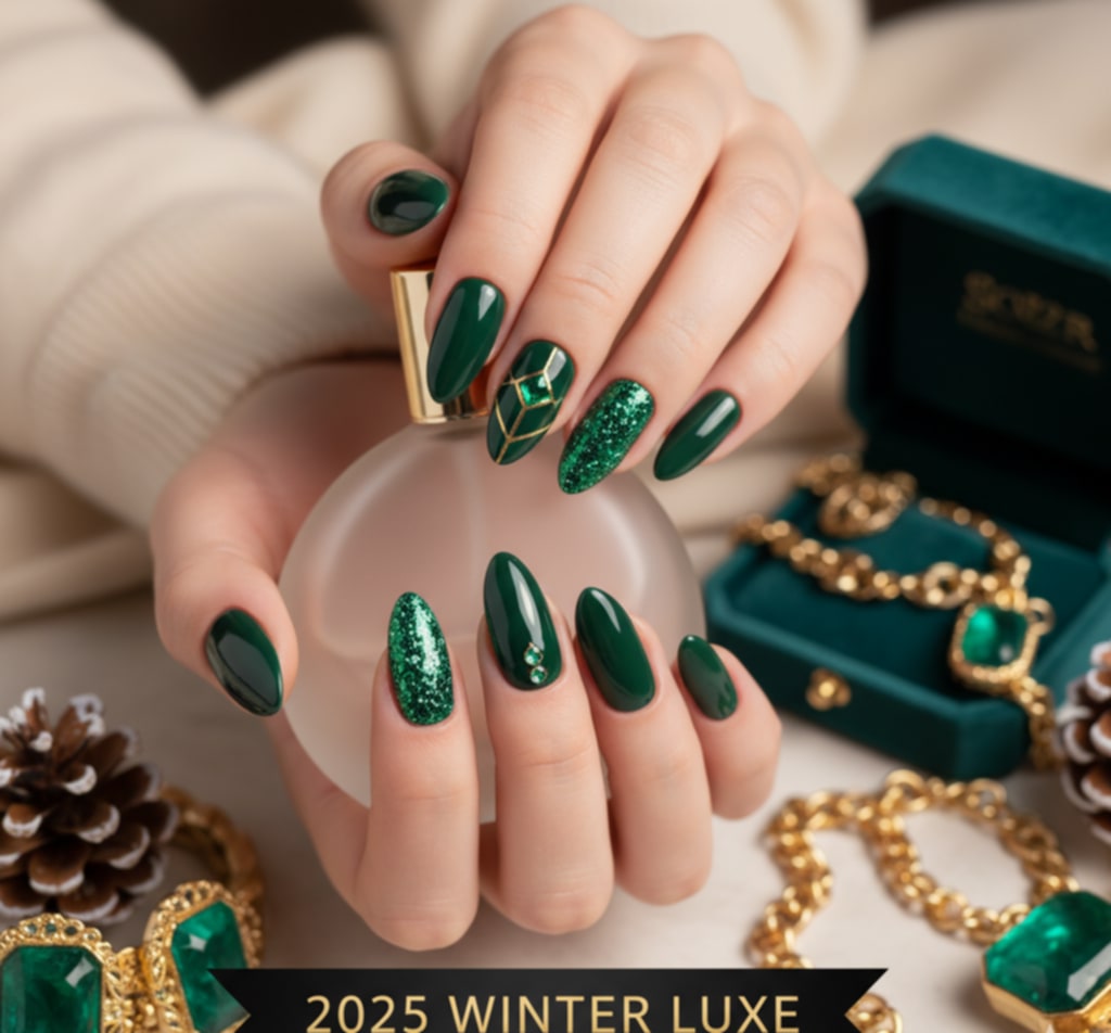 Най-красивите зимни маникюри за 2025