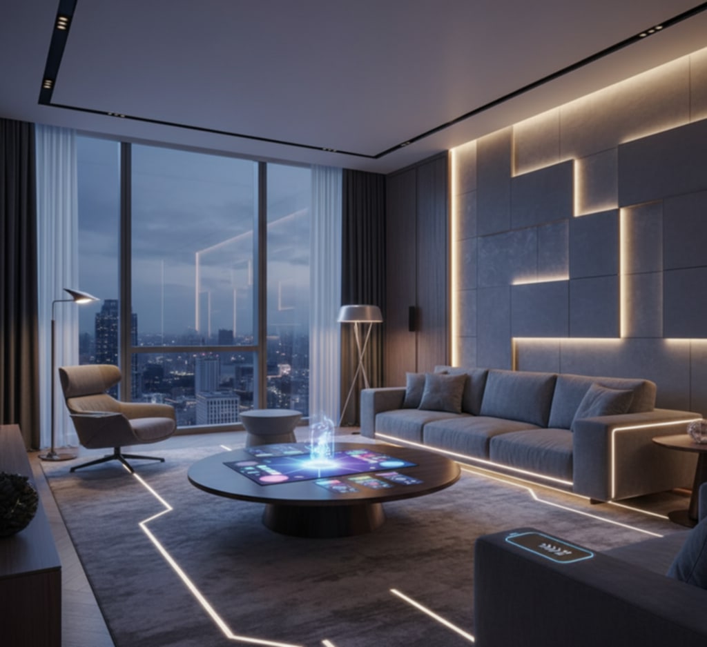 Как технологиите неусетно променят интериора