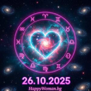 Любовен хороскоп за 26.10.2025 за всяка зодия Любовен хороскоп за 26.10.2025 за всяка зодия
