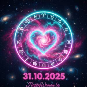 Любовен хороскоп за 31.10.2025 за всяка зодия Любовен хороскоп за 31.10.2025 за всяка зодия