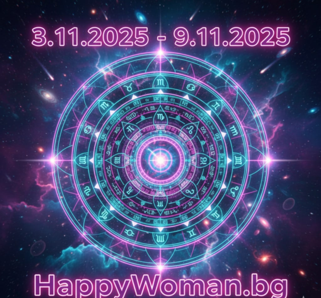 Реки от Щастие и Огромен Късмет през Новата седмица 3.11.2025 - 9.11.2025 за 7 зодии