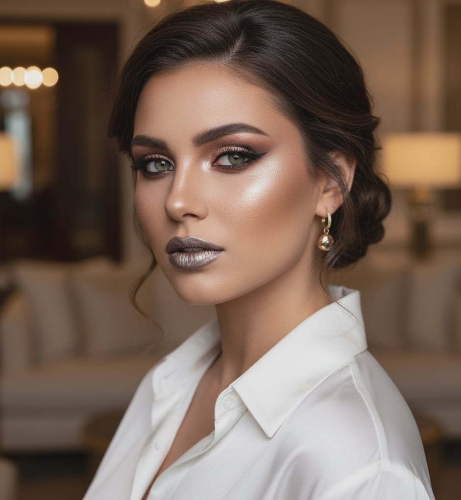 Как да направим грим с метален ефект Как да направим грим с метален ефект