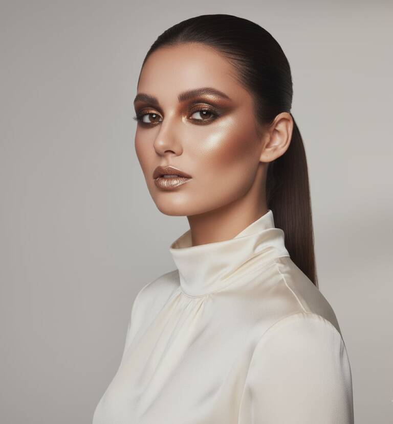 Как да направим грим с метален ефект Как да направим грим с метален ефект