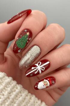 Как да направиш Коледен маникюр у дома – стъпка по стъпка Как да направиш Коледен маникюр у дома – стъпка по стъпка