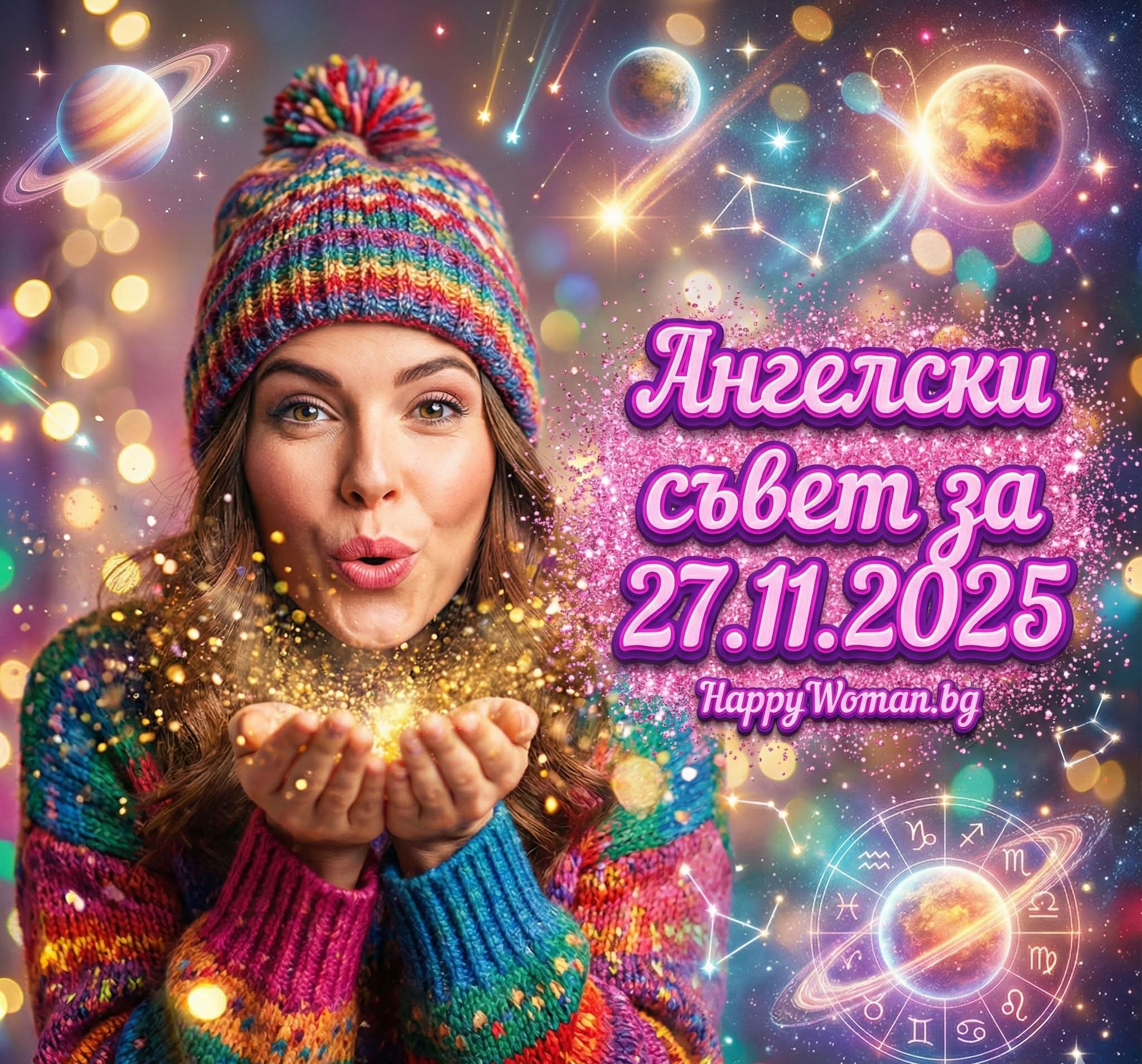 Ангелски Съвет за 27.11.2025 за всяка зодия