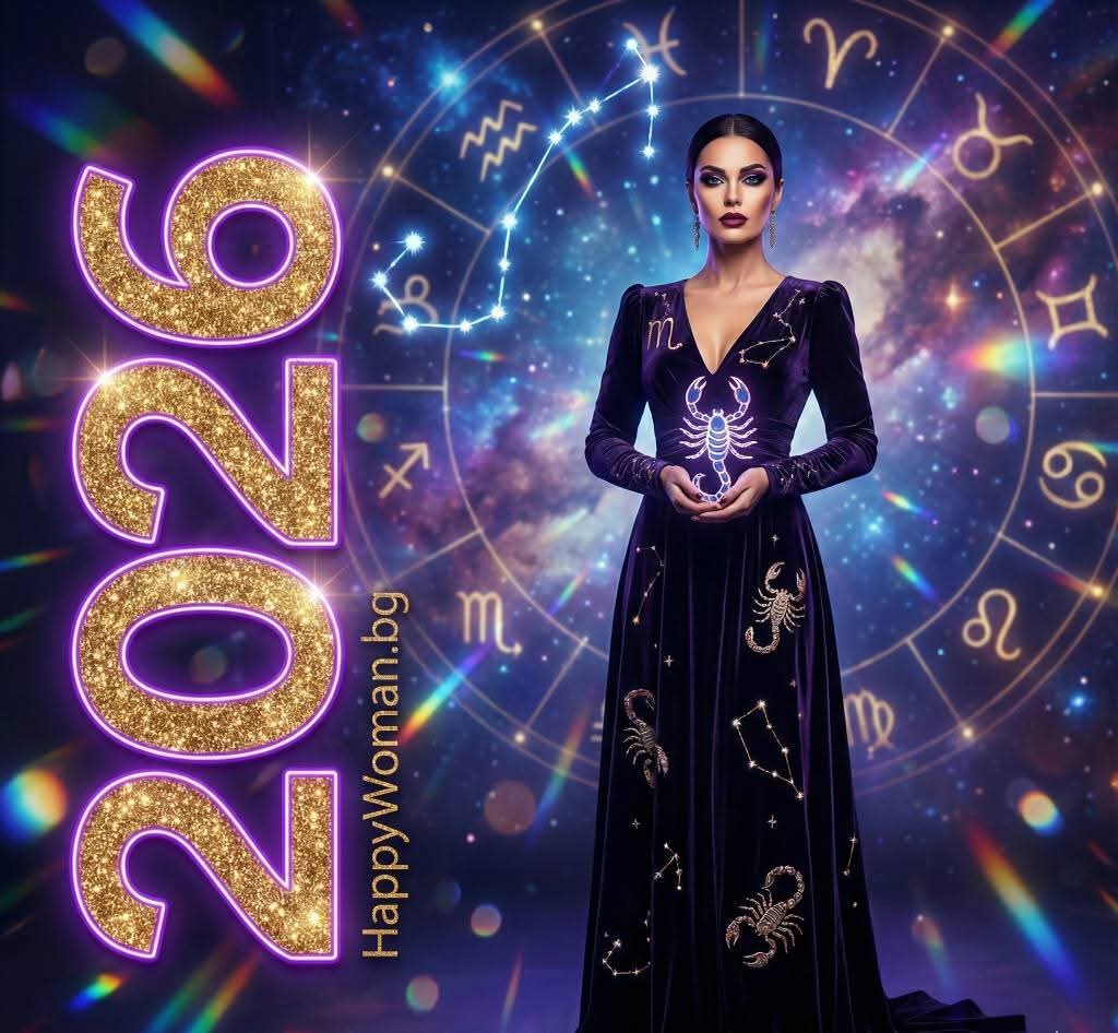 Годишен хороскоп за зодия Скорпион 2026 Годишен хороскоп за зодия Скорпион 2026
