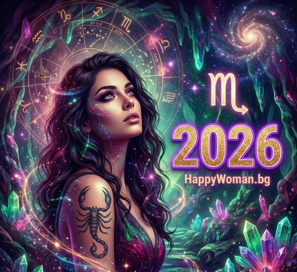 Годишен хороскоп за зодия Скорпион 2026 Годишен хороскоп за зодия Скорпион 2026