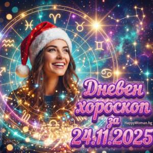 Дневен хороскоп за 24.11.2025 - понеделник