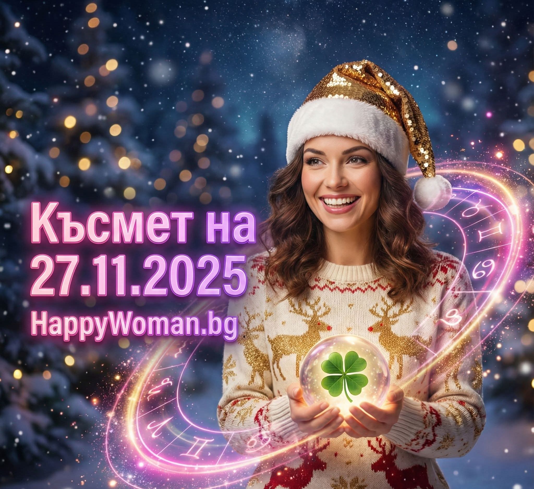 Феноменален Четвъртък: Златен дъжд от Пари и Огромен Късмет от 27.11.2025 за 7 зодии