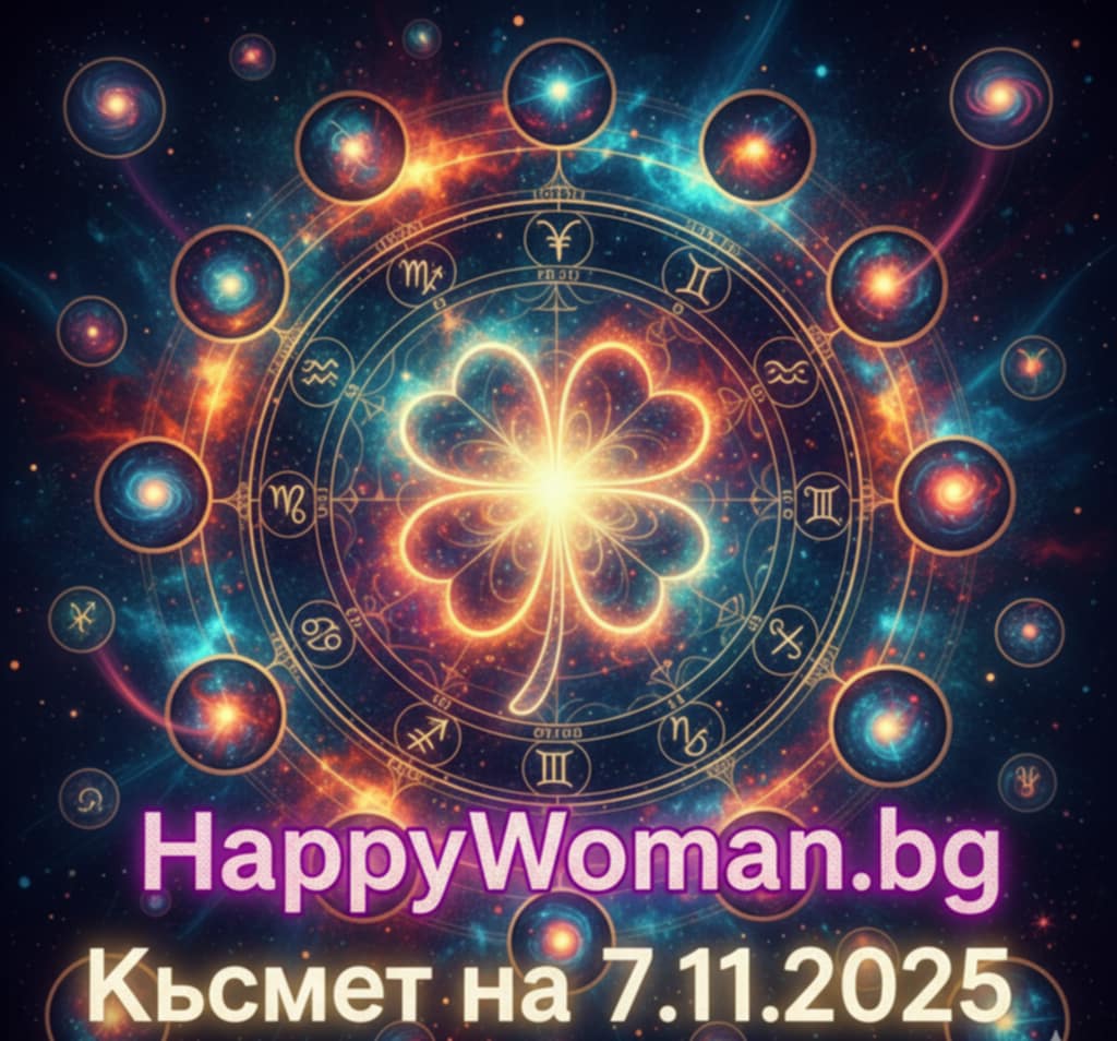 Чудесен петък: 5 зодии с Огромен КЪСМЕТ от 7.11. 2025 – започват да жънат успехи като за световно Чудесен петък: 5 зодии с Огромен КЪСМЕТ от 7.11. 2025 – започват да жънат успехи като за световно