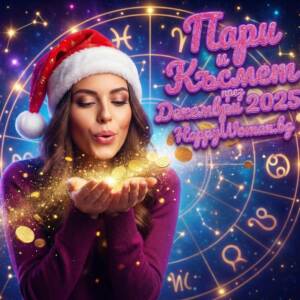 Истинско щастие: Дъжд от ПАРИ и КЪСМЕТ през Декември 2025 за 6 зодии