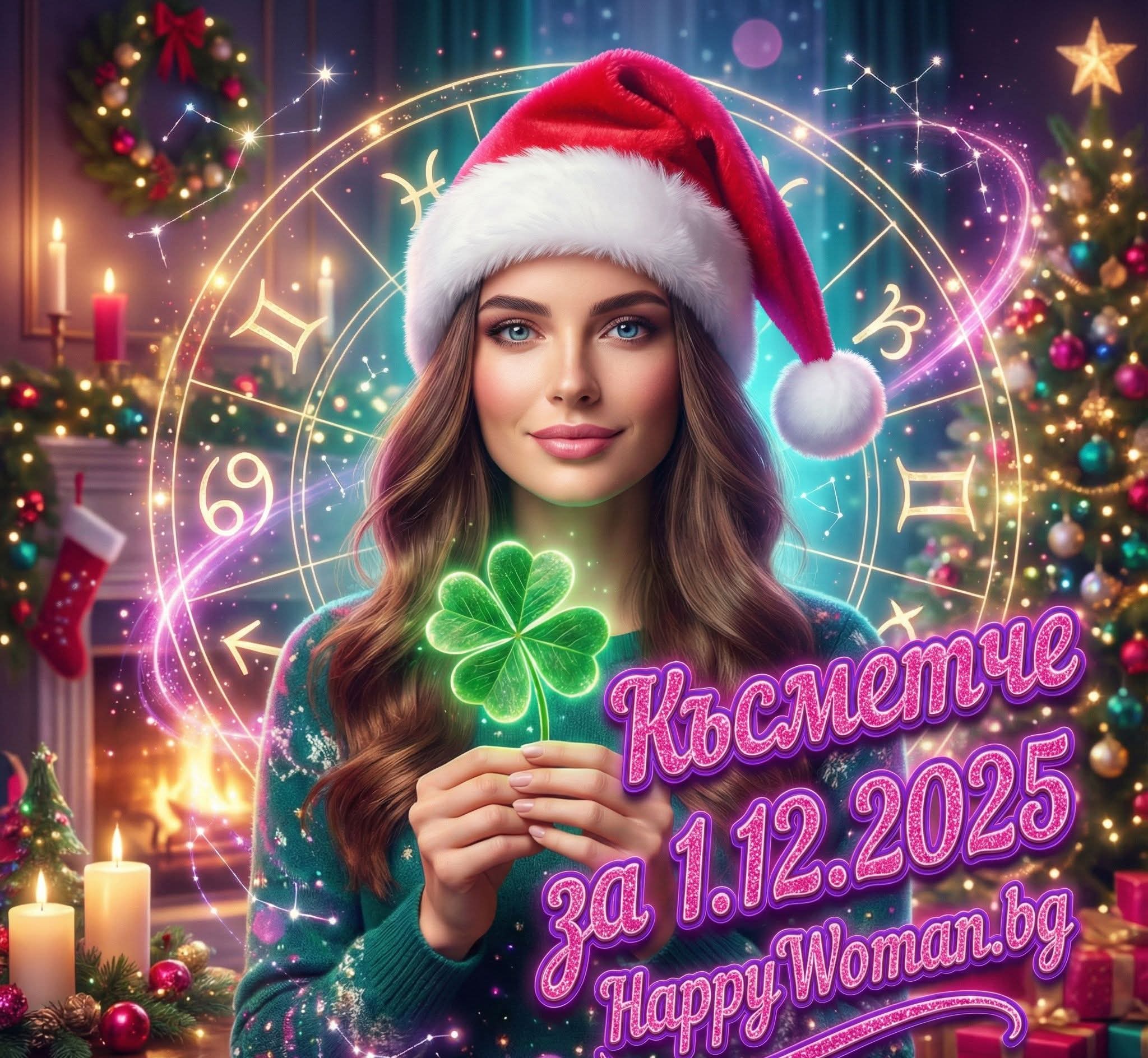 Късметче за 01.12.2025 за всяка зодия Късметче за 01.12.2025 за всяка зодия