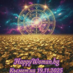 Късметче за 19.11.2025 за всяка зодия Късметче за 19.11.2025 за всяка зодия