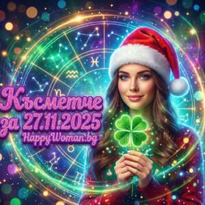 Късметче за 27.11.2025 за всяка зодия