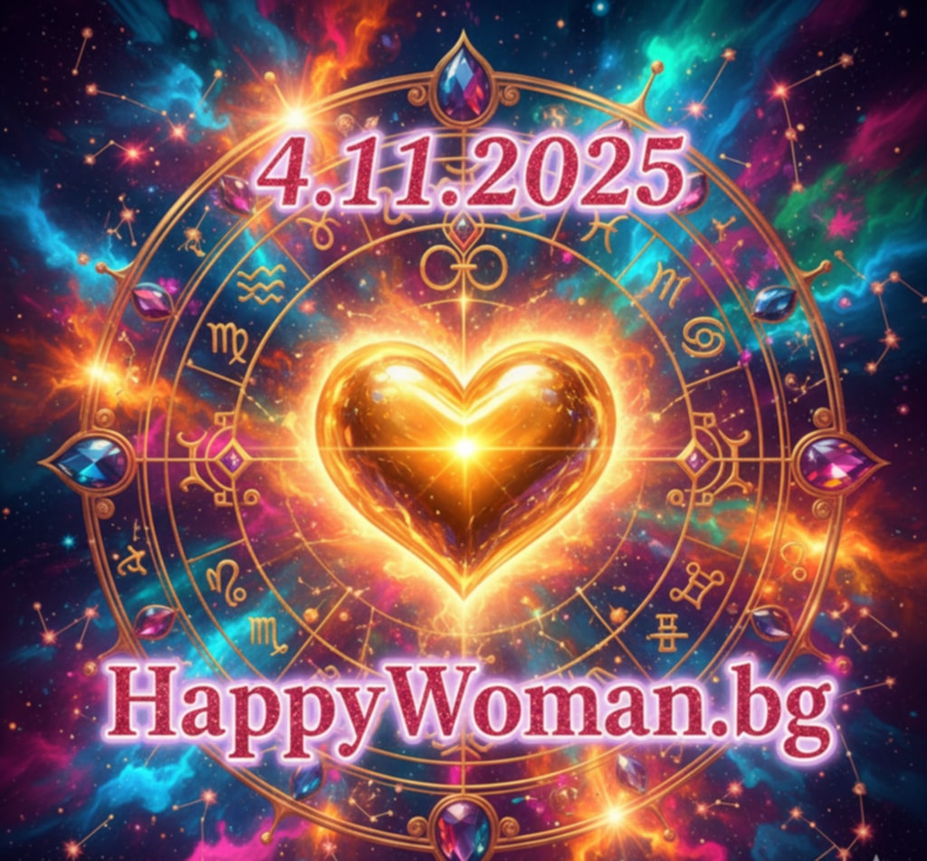 Любовен хороскоп за 4.11.2025 за всяка зодия Любовен хороскоп за 4.11.2025 за всяка зодия