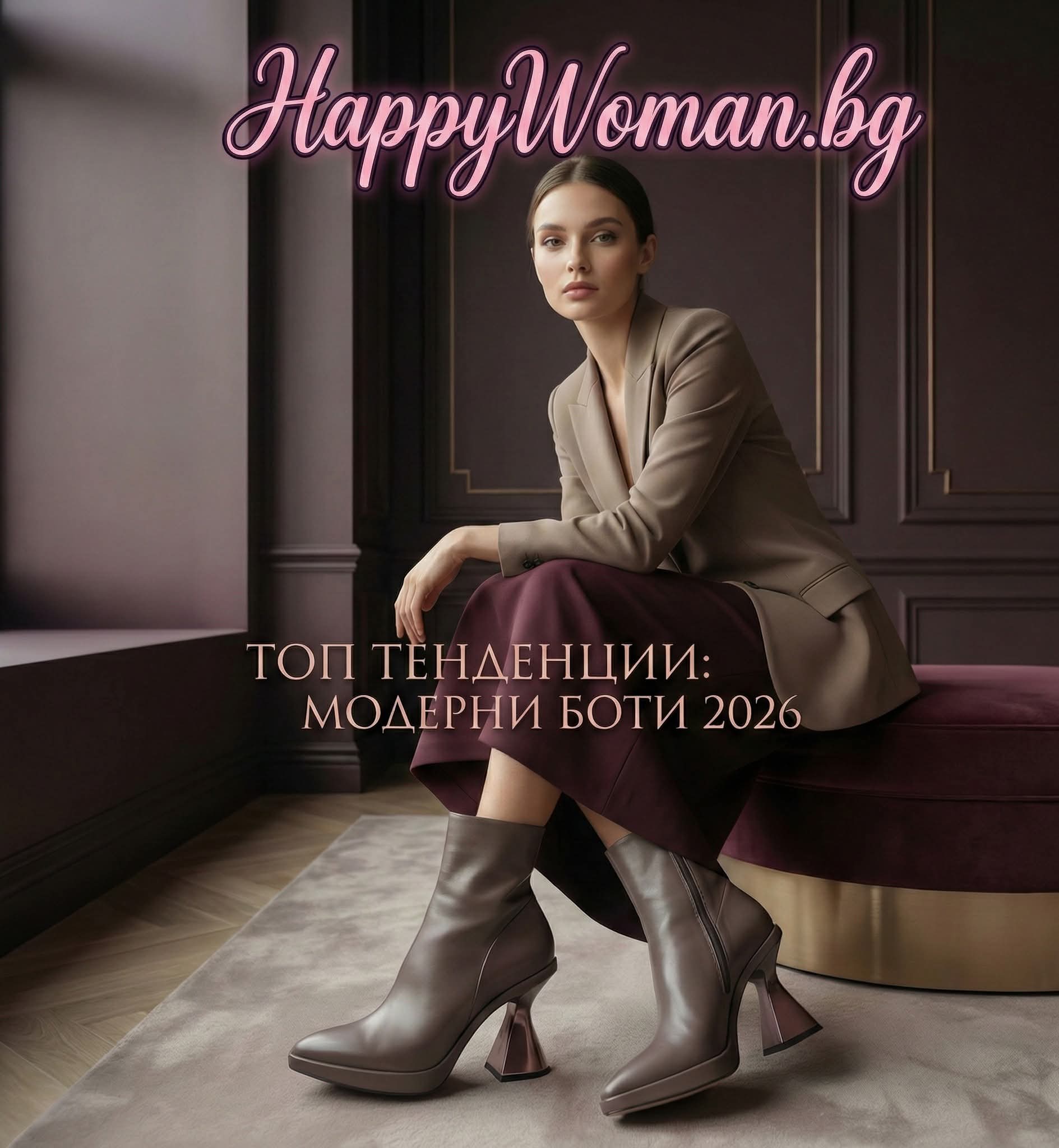 Модерни дамски боти 2026 – тенденции и вдъхновения