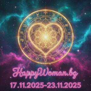 Седмичен Любовен Хороскоп за 17.11.2025 - 23.11.2025 за всяка зодия