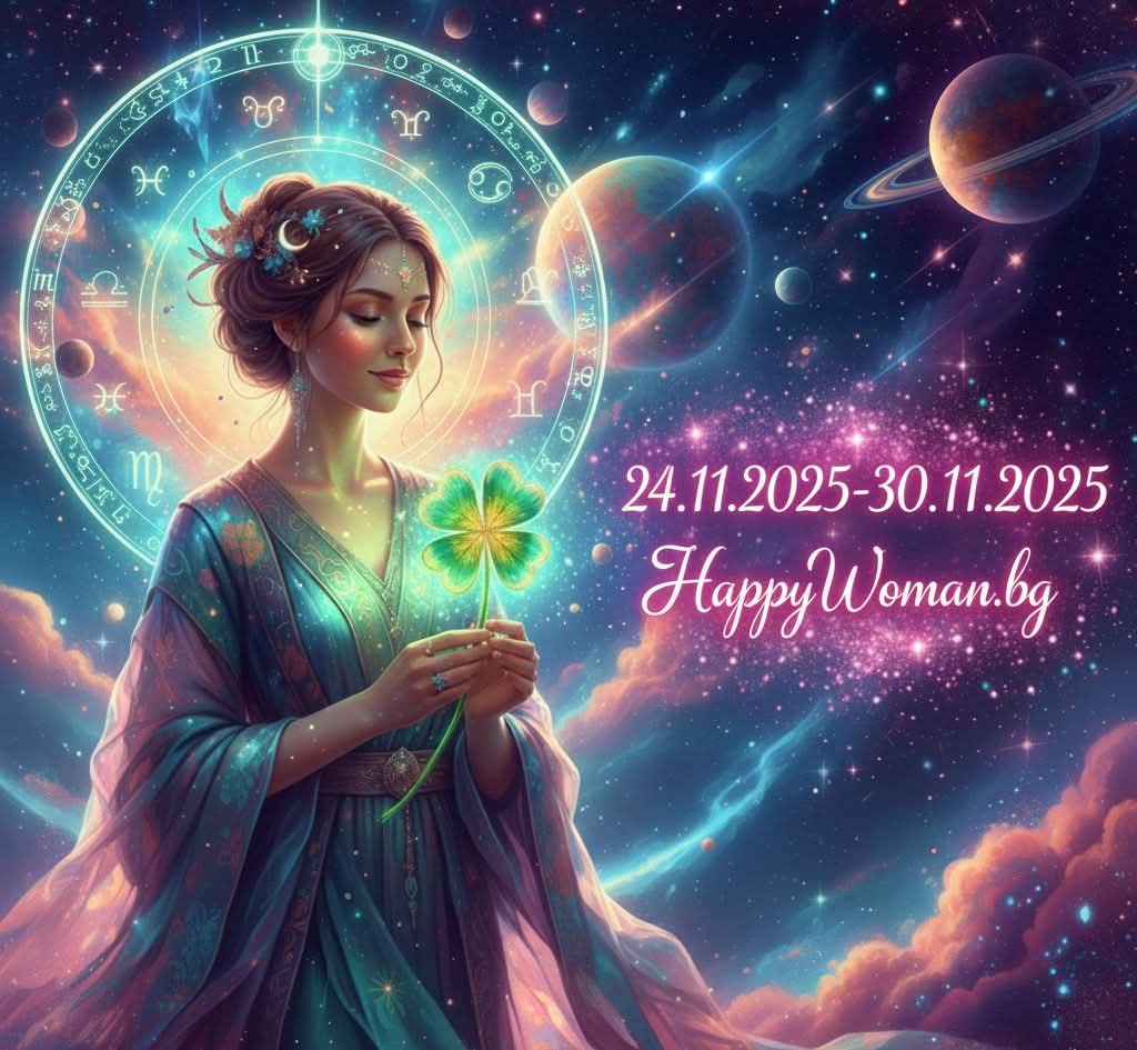 Седмичен хороскоп за 24.11.2025-30.11.2025 за всяка зодия
