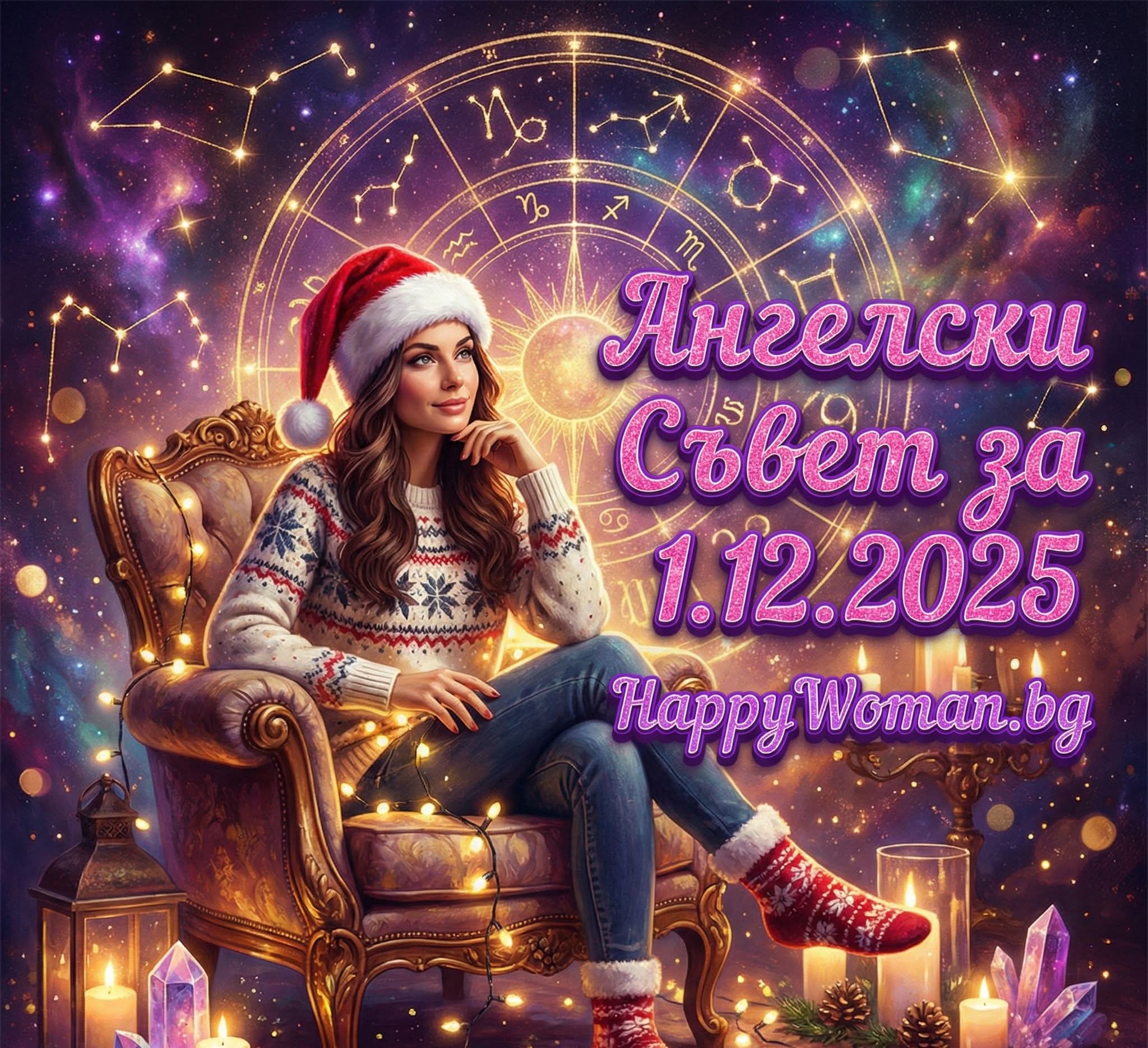 Ангелски Съвет за 1.12.2025 за всяка зодия