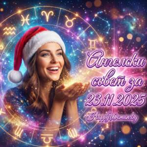 Ангелски Съвет за 23.11.2025 за всяка зодия