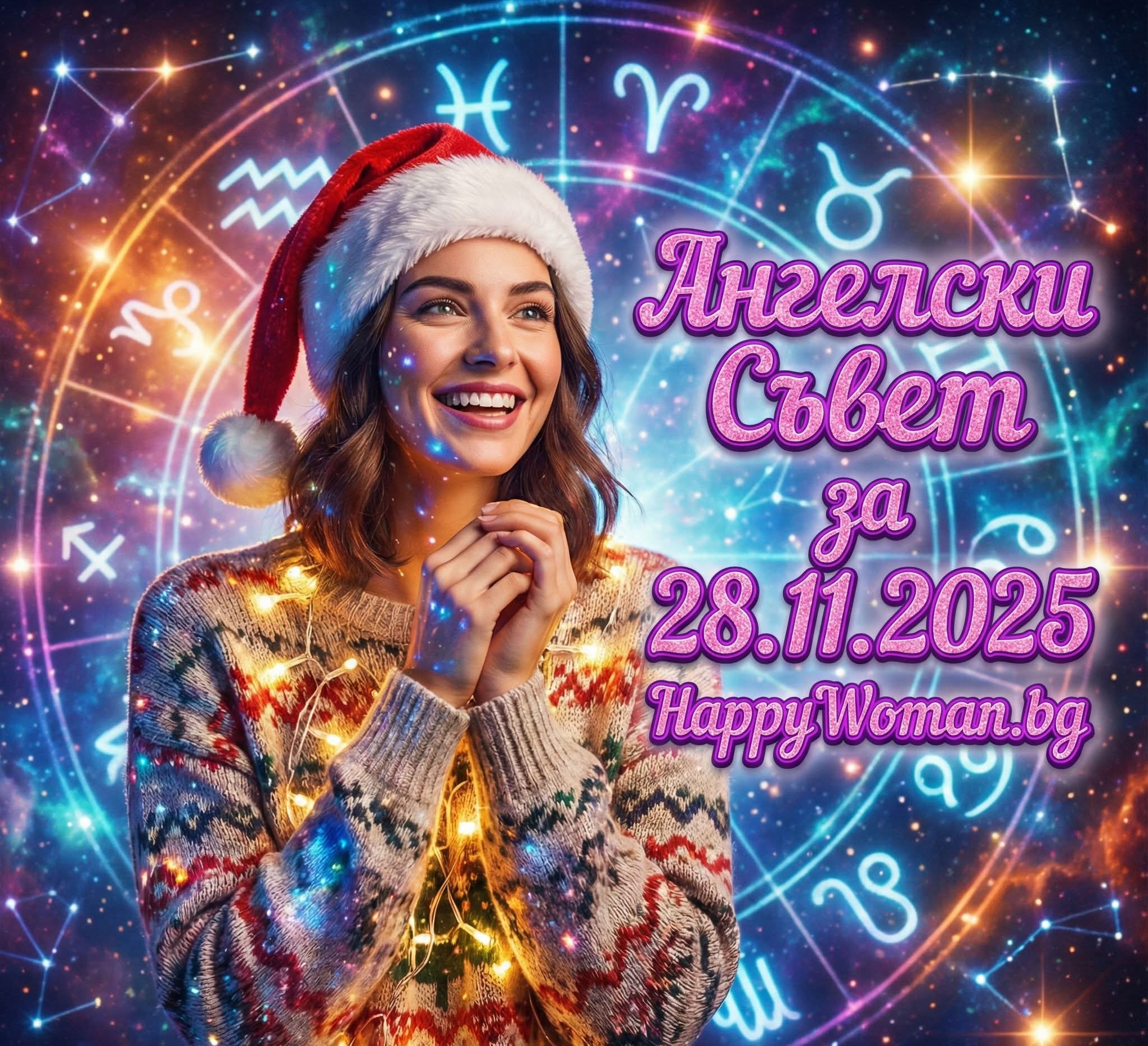 Ангелски Съвет за 28.11.2025 за всяка зодия