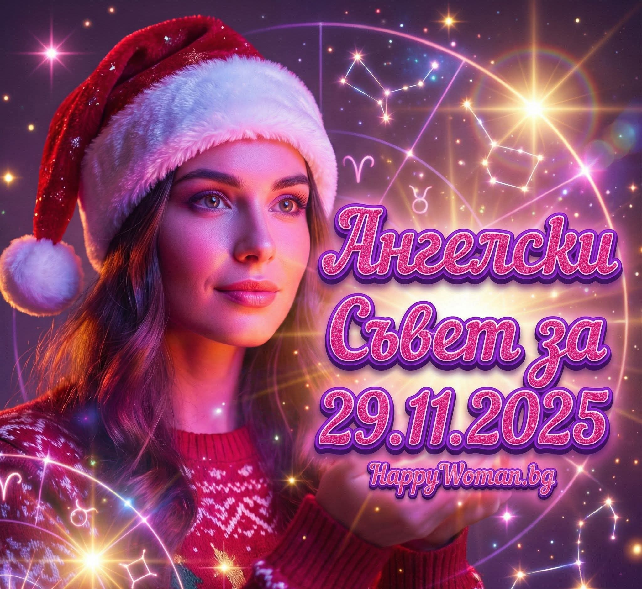 Ангелски Съвет за 29.11.2025 за всяка зодия