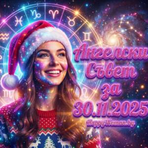 Ангелски Съвет за 30.11.2025 за всяка зодия