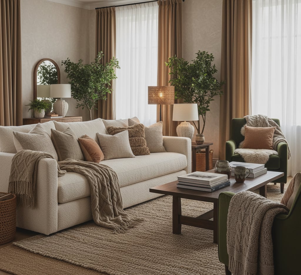 Тенденции в обзавеждането за всекидневна през 2025