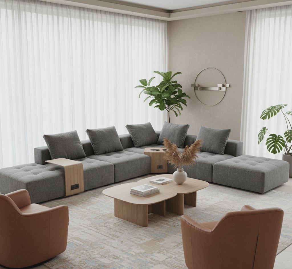 Тенденции в обзавеждането за всекидневна през 2025