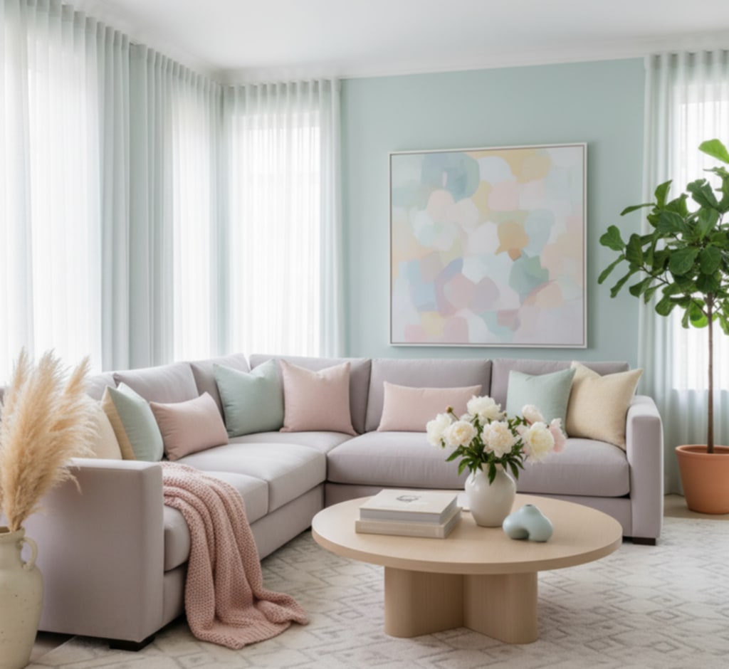 Цветови тенденции в интериорния дизайн през 2025 г.