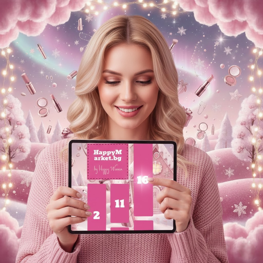 Адвент календар на HappyMarket.bg – Идеи за подаръци и празнични предложения Коледа 2025