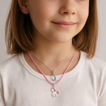 детски сребърни колиета happyMarket.bg