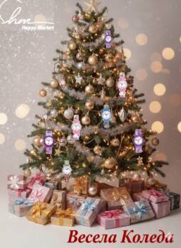 детски часовник подарък за Коледа