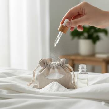 пудра ароматизиране на спално бельо