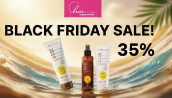 Тайните на красотата на половин цена – само на 28 ноември Черен петък в HappyMarket.bg Черен петък Happy Market слънцезашитни продукти за тяло