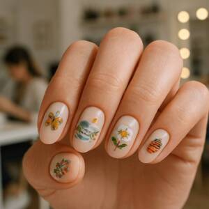 Микро-арт революция: Как мини рисунките върху нокти станаха тренд №1 при модерните салони