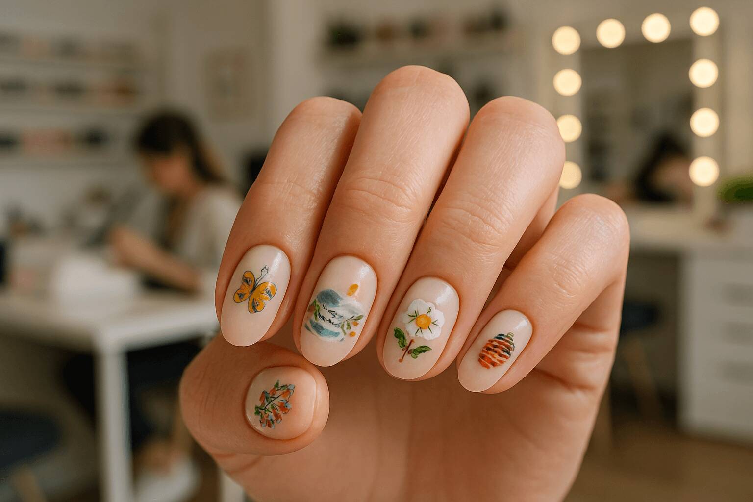 Микро-арт революция: Как мини рисунките върху нокти станаха тренд №1 при модерните салони