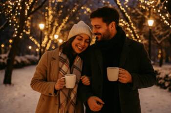 Как да създадете свои зимни традиции като двойка Как да създадете свои зимни традиции като двойка