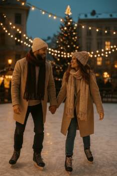 Как да създадете свои зимни традиции като двойка Как да създадете свои зимни традиции като двойка