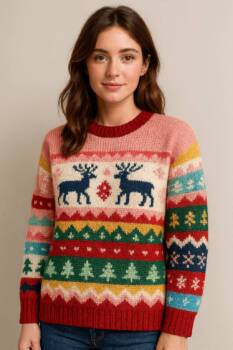 От уютни до бляскави: Как да избереш перфектния коледен пуловер според модните трендове на 2025 От уютни до бляскави: Как да избереш перфектния коледен пуловер според модните трендове на 2025