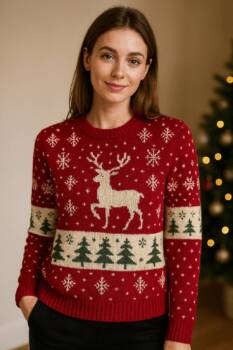 От уютни до бляскави: Как да избереш перфектния коледен пуловер според модните трендове на 2025 От уютни до бляскави: Как да избереш перфектния коледен пуловер според модните трендове на 2025