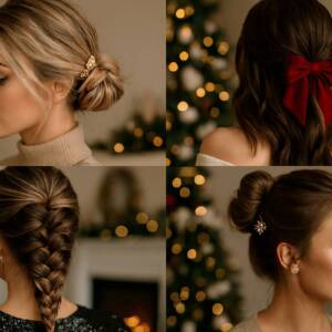 Топ празнични прически за 5 минути: стил без усилие