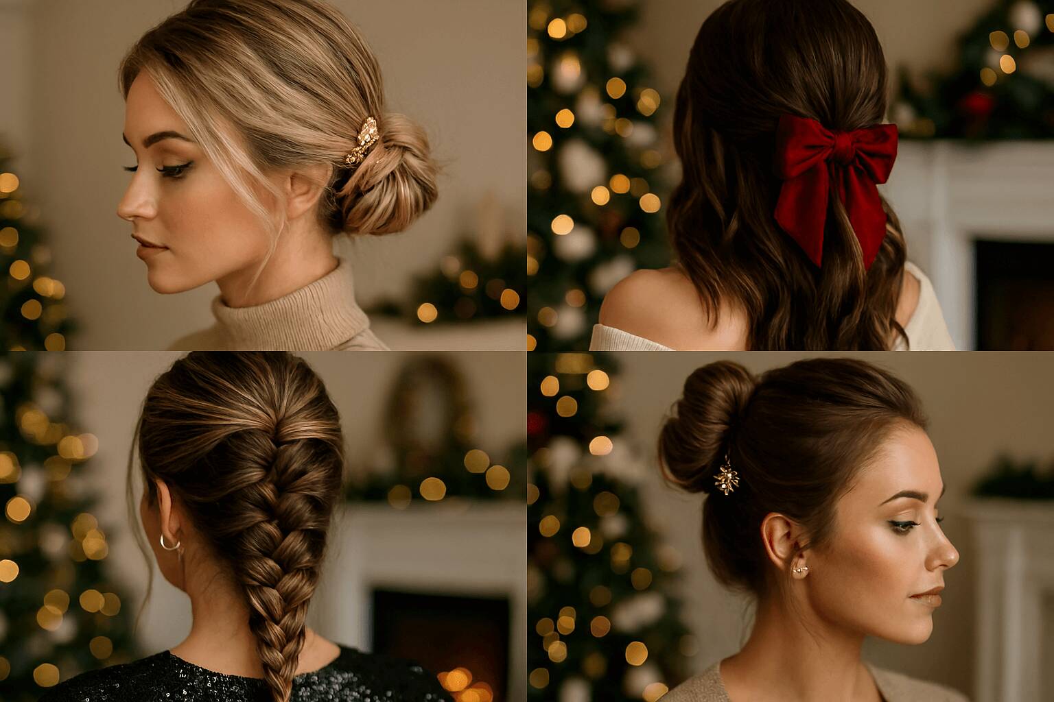 Топ празнични прически за 5 минути: стил без усилие